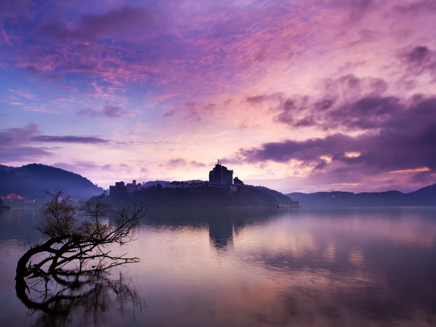 Sun Moon Lake in Taiwan